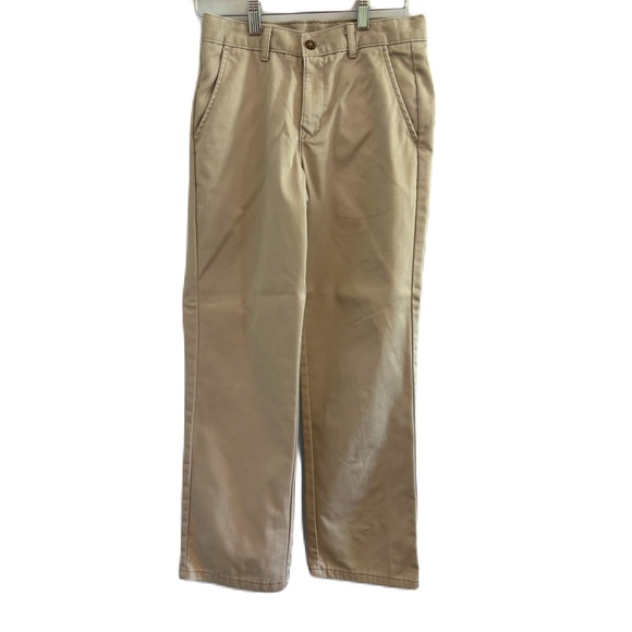 Izod Regular Fit Khaki Chinos Boys Size 14 - Picture 1 of 7